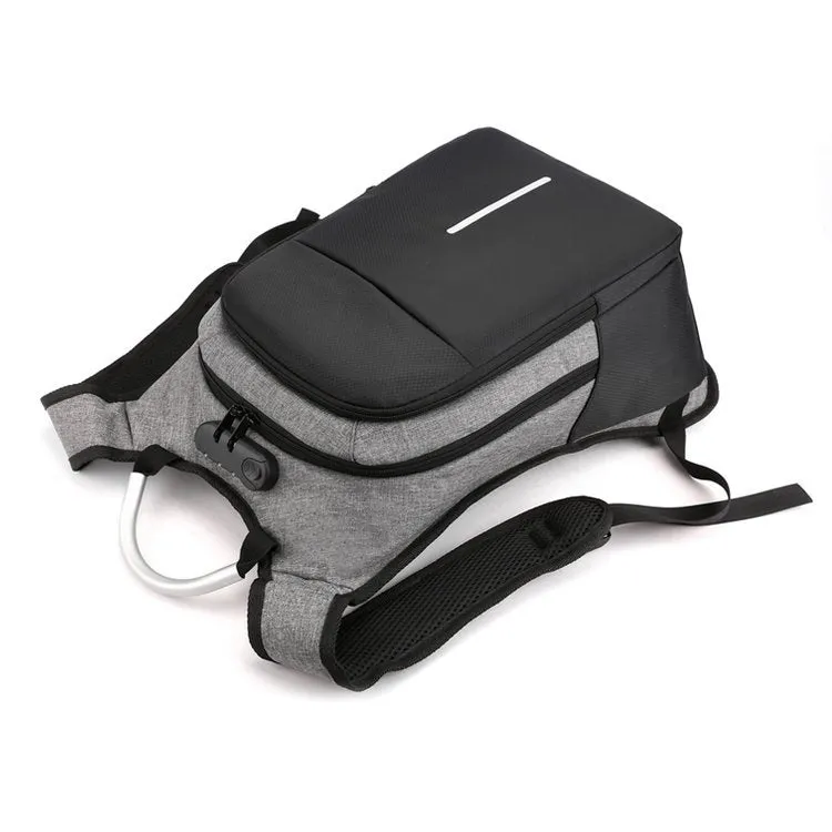 15.6-inch laptop bag password lock backpack