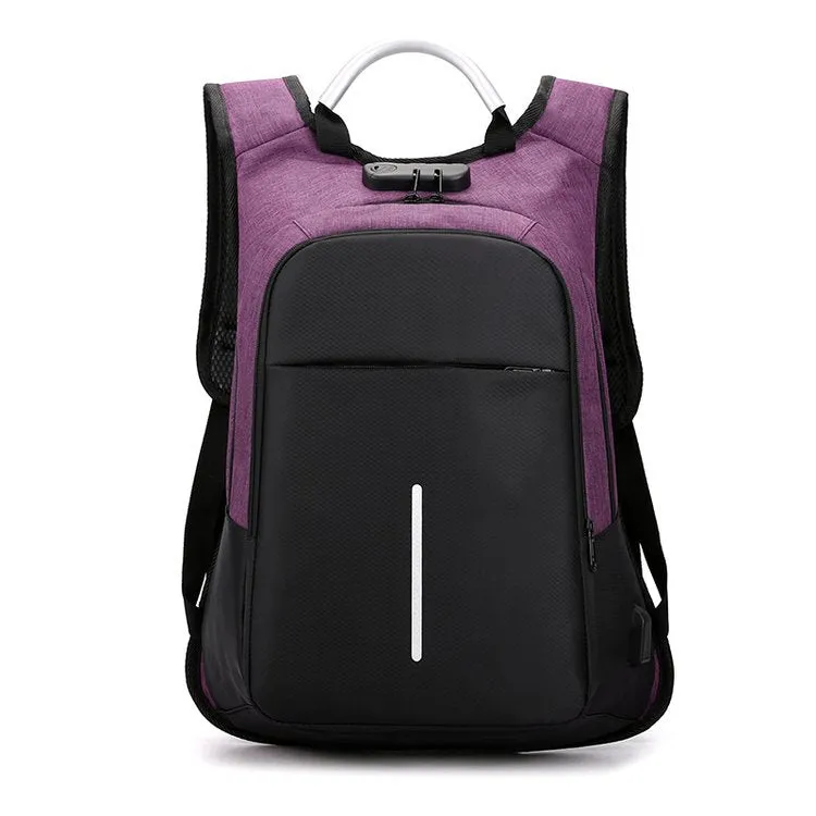 15.6-inch laptop bag password lock backpack