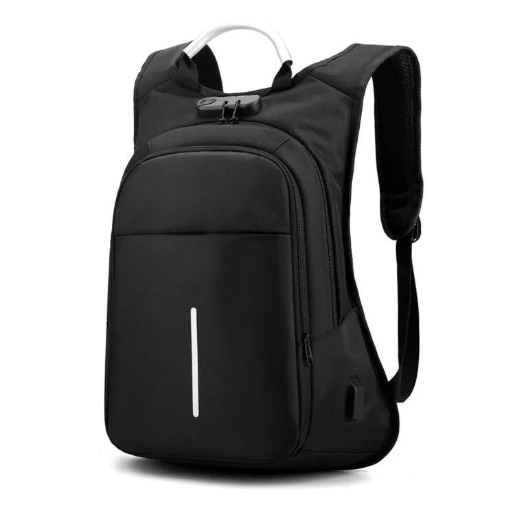 15.6-inch laptop bag password lock backpack