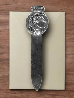 Alexander the Great Letter Opener in Sterling Silver (PC-04)