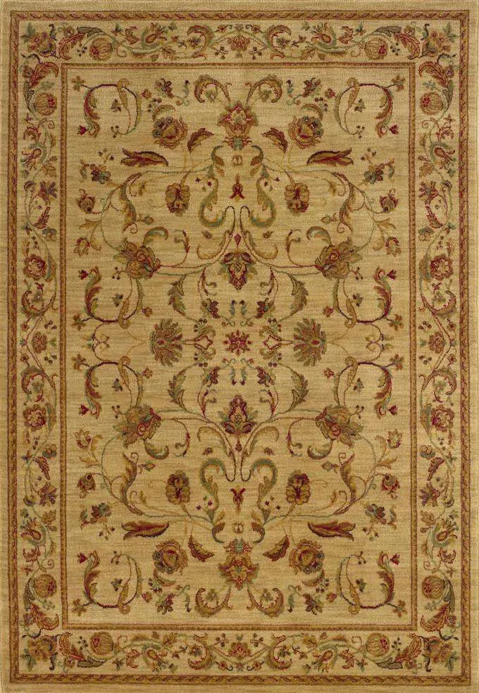 Allure 2A Beige/ Red Rug