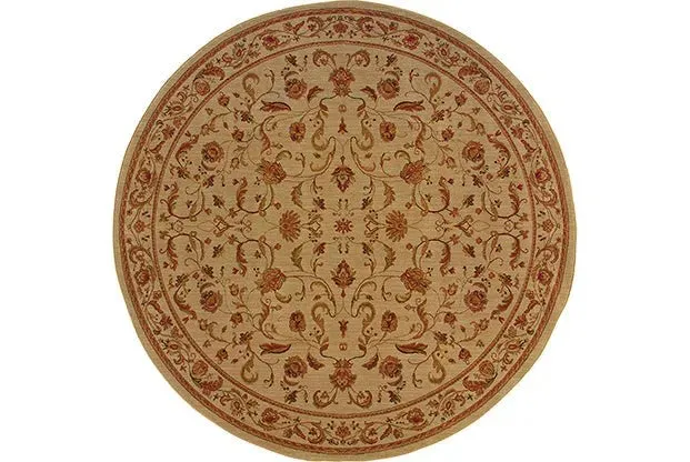 Allure 2A Beige/ Red Rug