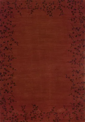 Allure 4C Red/ Brown Rug