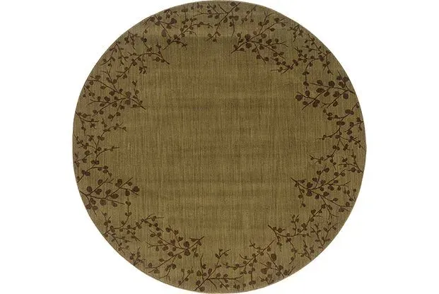 Allure 4E Green/ Brown Rug