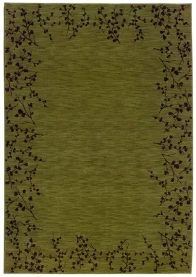 Allure 4E Green/ Brown Rug