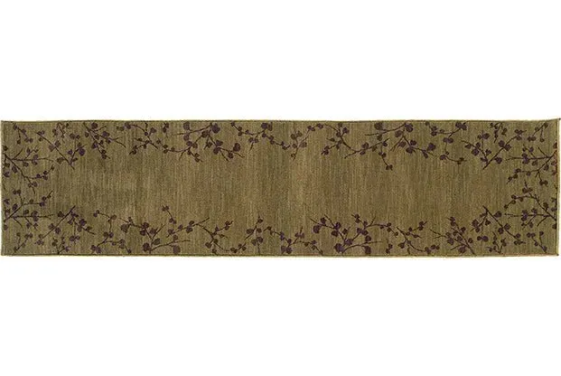 Allure 4E Green/ Brown Rug