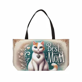 Best Mom - Cat Bag - Weekender Tote