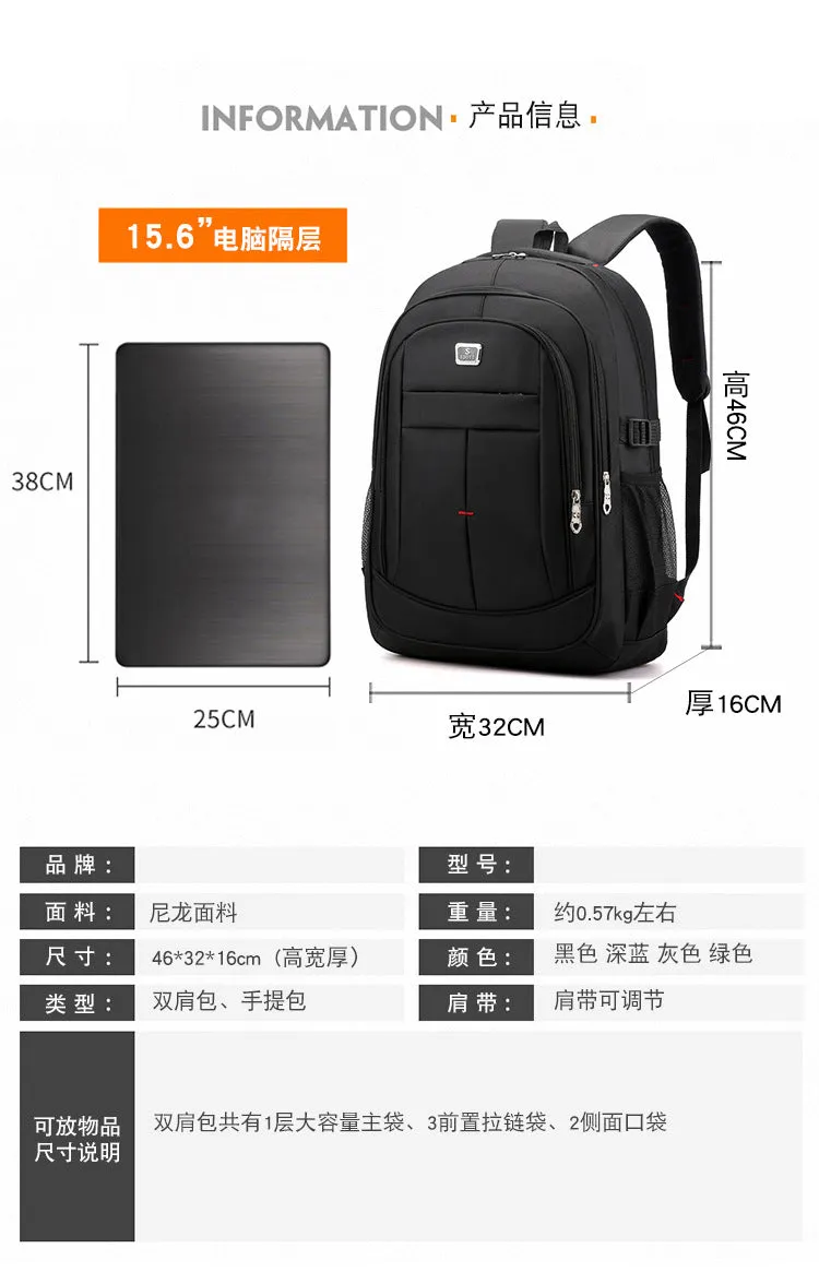 Durable Swagger Bag with Nylon Material Backpacks