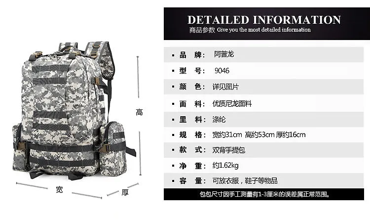 Durable Travel Causal Backpack