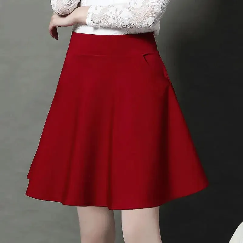 Elegant Skirt with Pockets