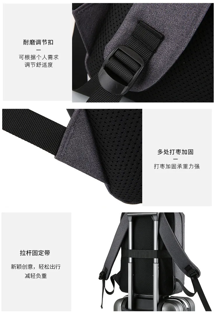 Fashionable High Quality Swagger Bag Polyamides Nylon Backpack for Travel or Business