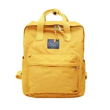 Female student outdoor leisure travel nylon backpack