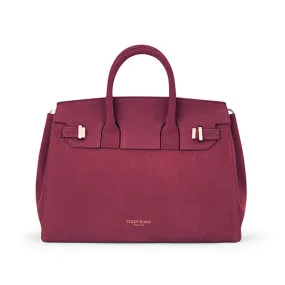 Gigi Suede  13" - Dark Red