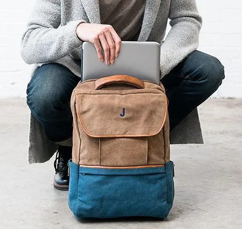 Groomsmen Canvas Laptop Bag