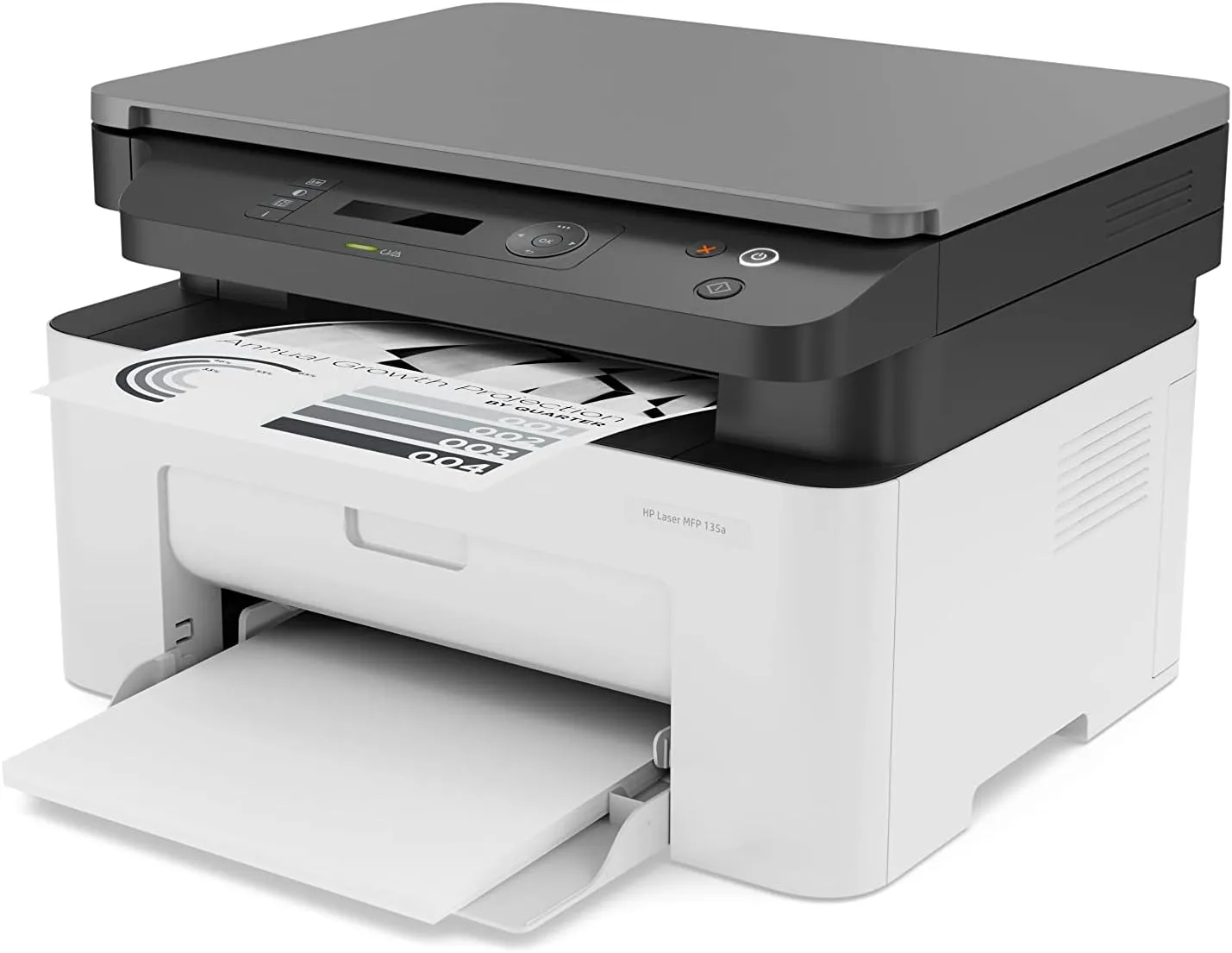 HP Laser MFP 135A Print/Copy/Scan/Multi-Functional All in One Office Printer White