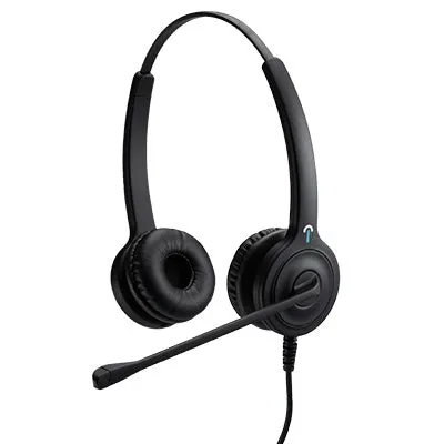 IPN Entry-level USB Monaural/ Binaural Headset w/ Noise-canceling Mic & Call/Vol/Mute Control (IPN-U1/ U2)