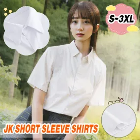 JK School Uniform Short Sleeve Shirt