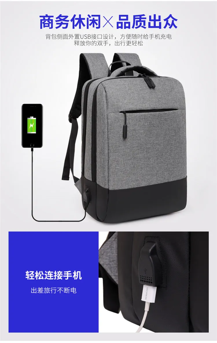 Large Capacity Backpack with Nylon Material