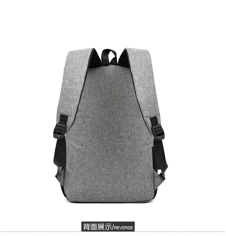 Large Sport Swagger Bag Fashionable Backpack Black Grey