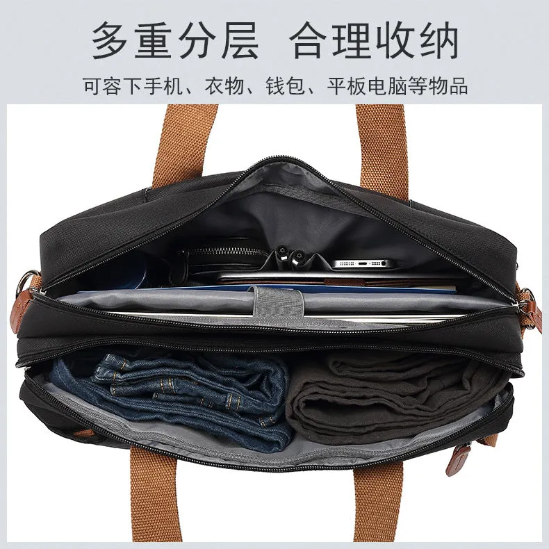 Men's Sport Outdoor Swagger Bag Polyamides and Nylon Backpack for Travel or Business