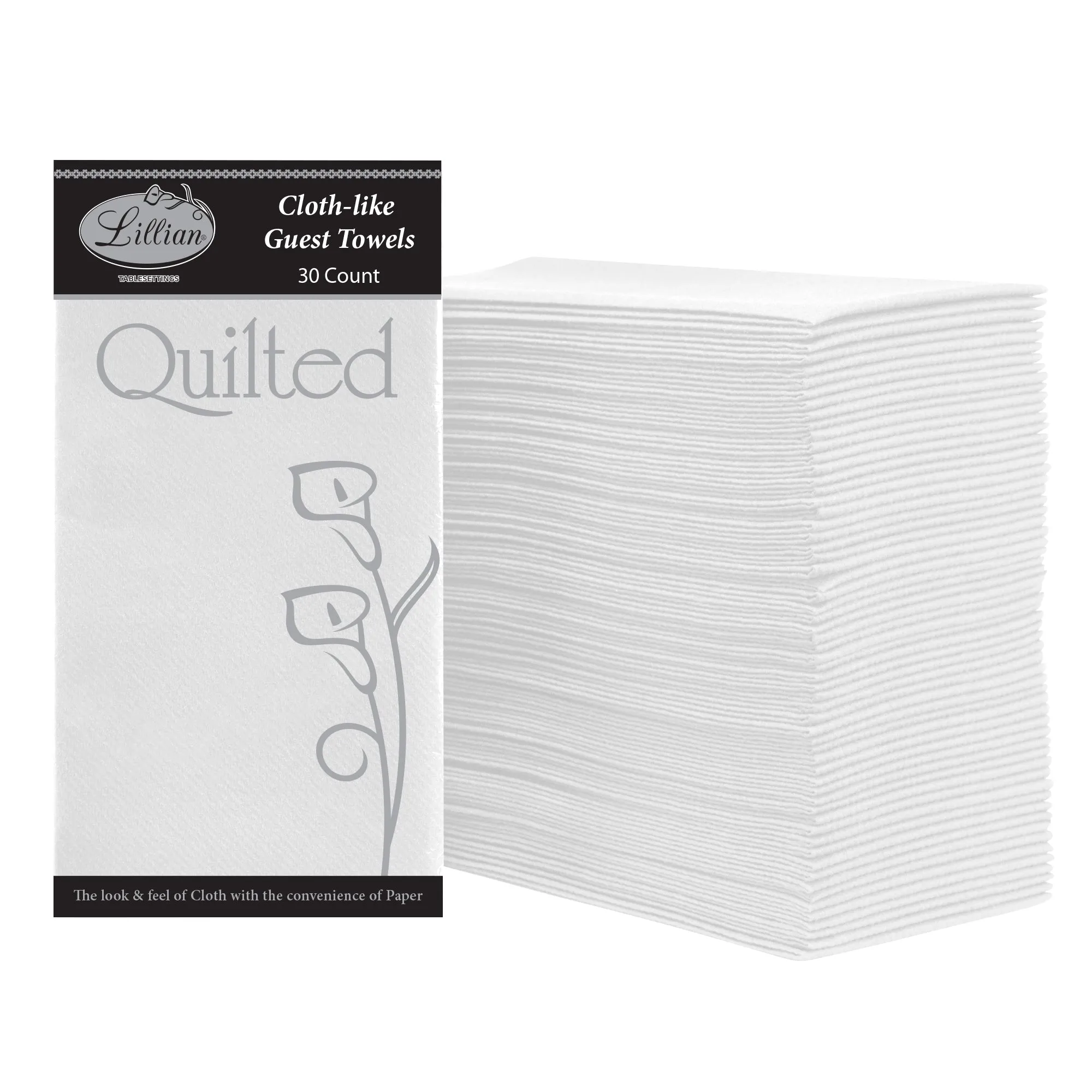 Quilted Premium Paper Cloth-Like Guest Towel