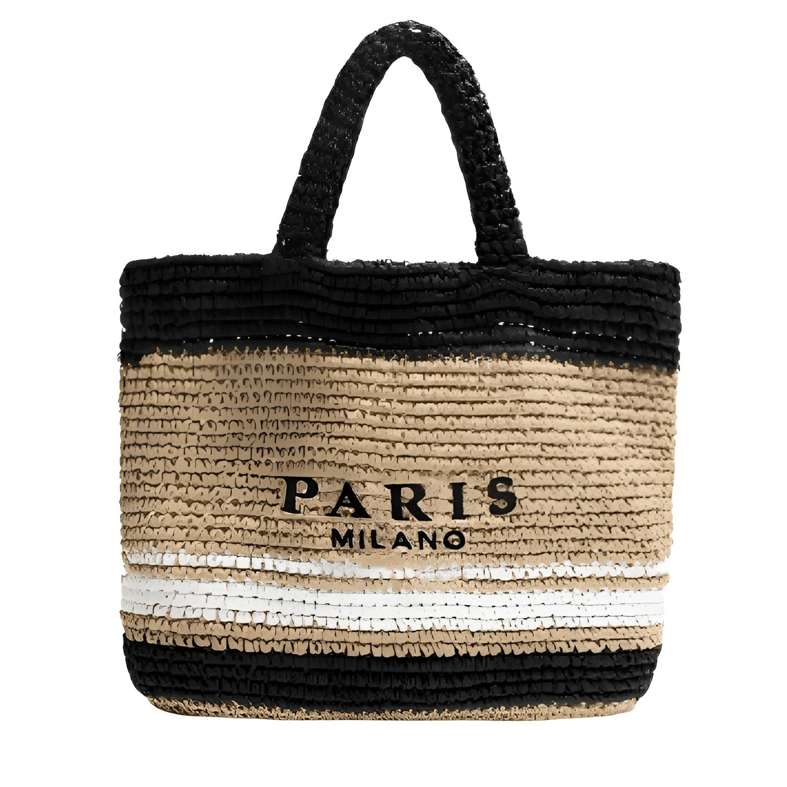 Raffia Straw Paris Bags