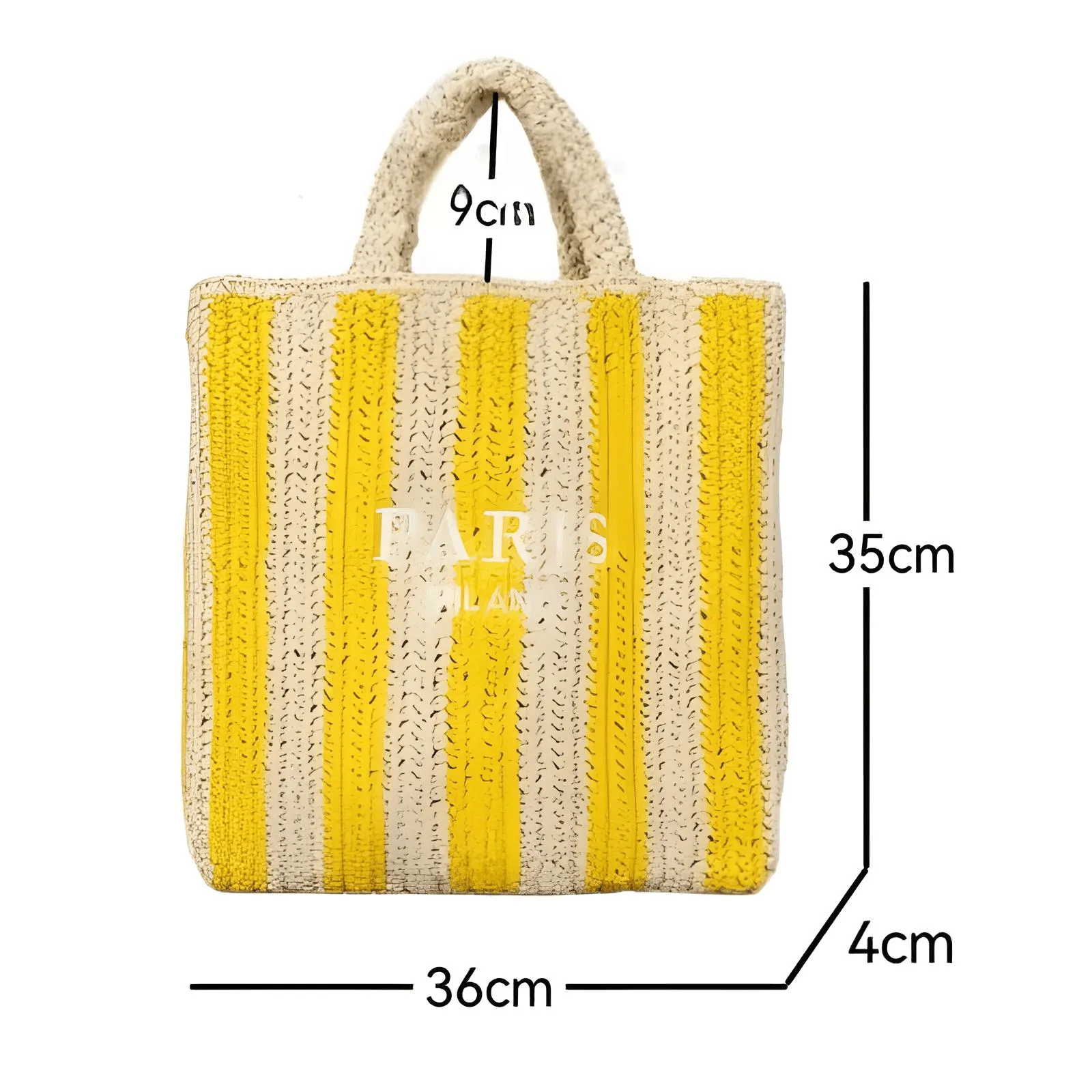 Raffia Straw Paris Bags