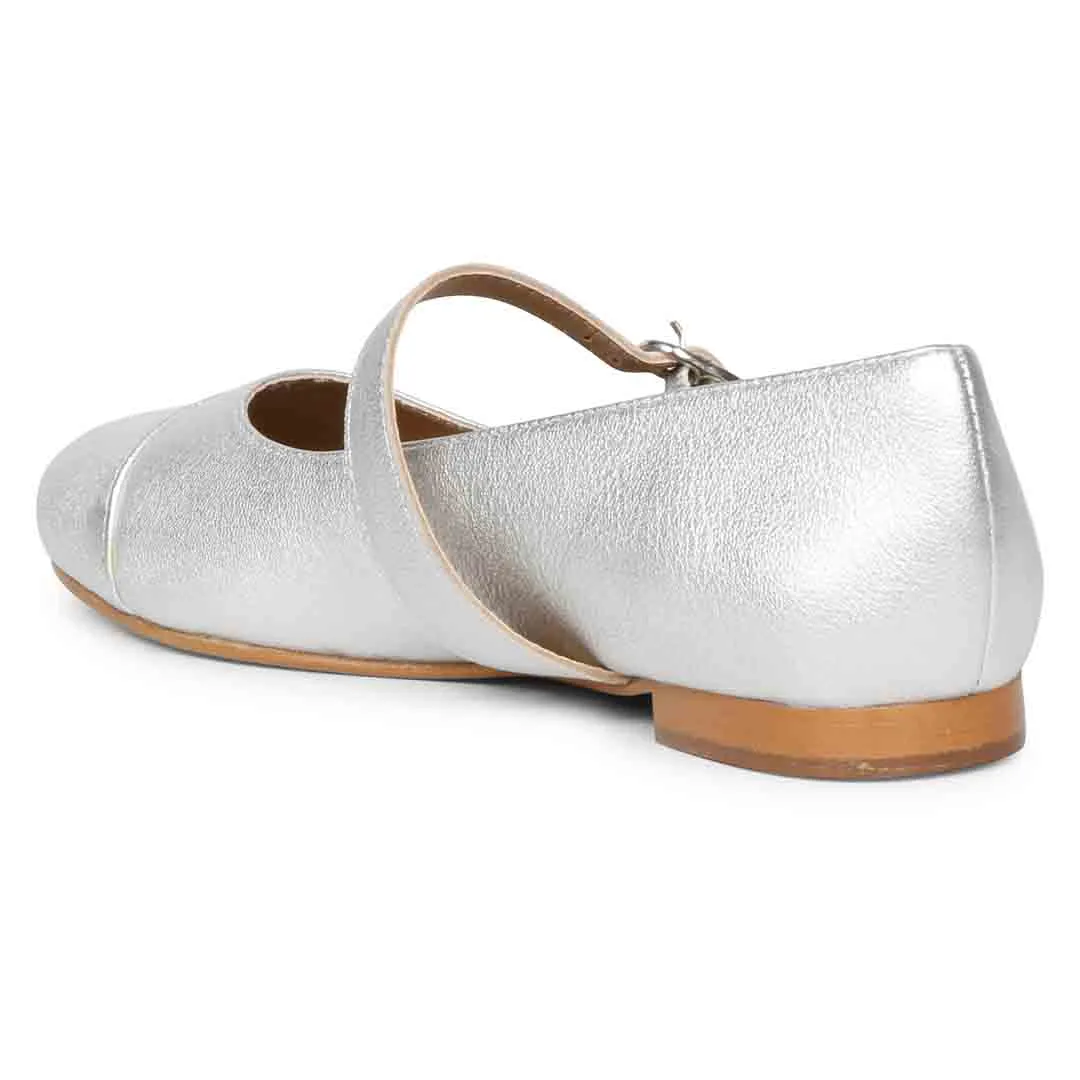 Saint Garlen Metallic Silver Handcrafted Ballerina