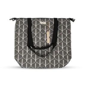 Super Sized Tote - Abstract - Black