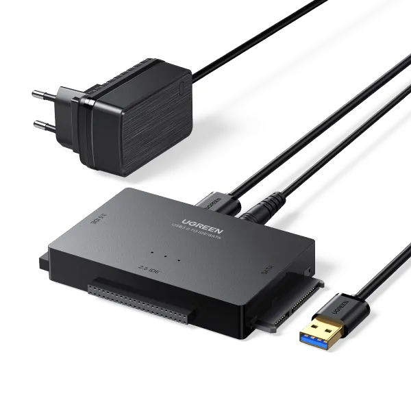 Ugreen 6-in-1 USB 3.0 to SATA or IDE Adapter