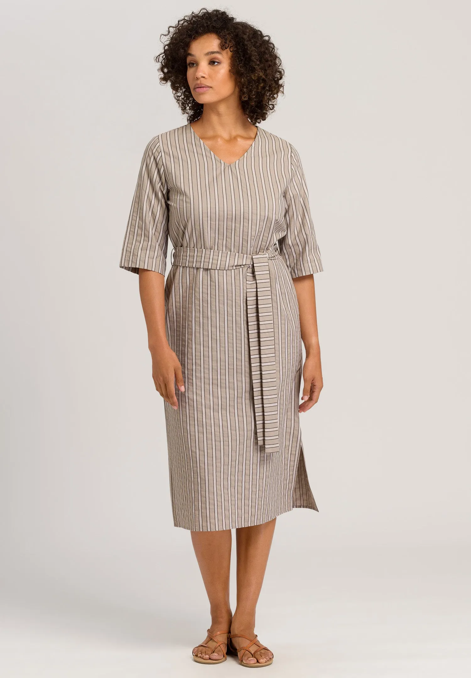 Urban Casuals Dress | Earthy Stripe 78709-2370