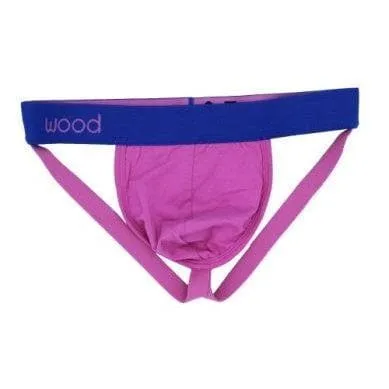 Wood Men's Jock Pink